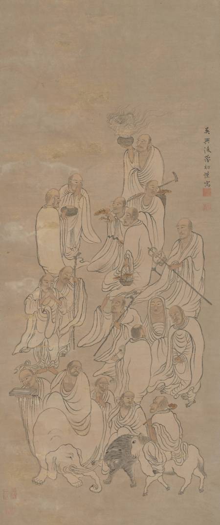 凌濛初《羅漢圖》