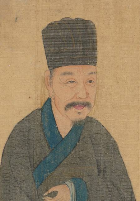 峴山逸老圖：朱懷幹