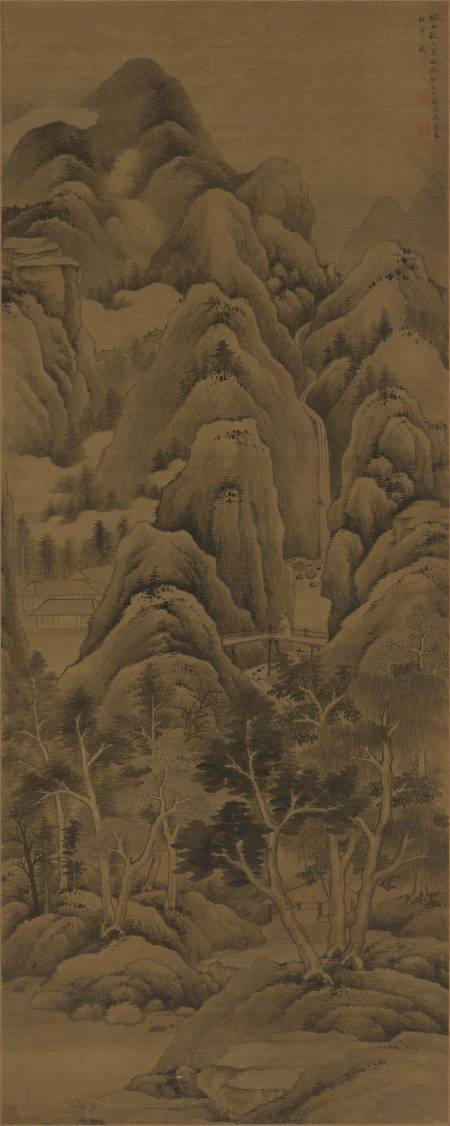 顧大申《仿北苑山水圖》
